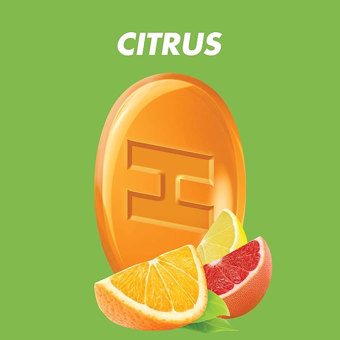 HALLS Defense Assorted Citrus Vitamin C Drops, Economy Pack, 80 Drops