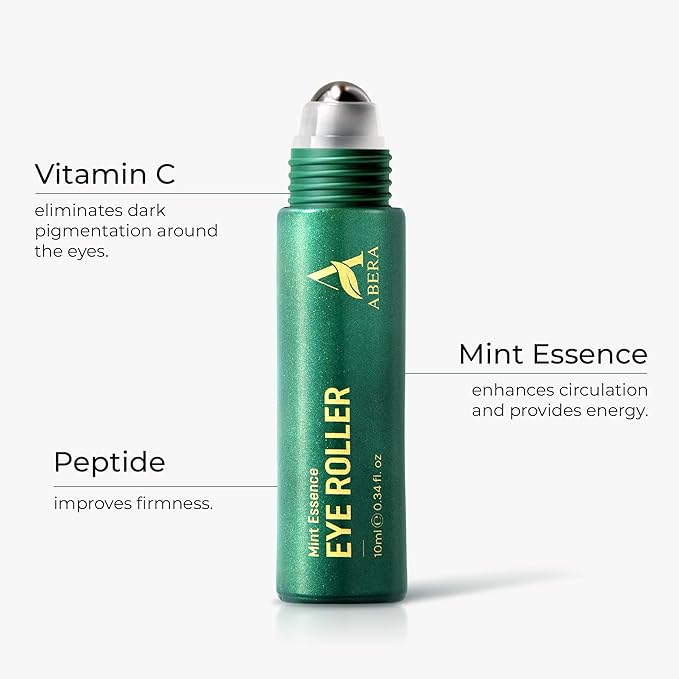 Abera Precision Eye Roller – Anti-Aging & Brightening Treatment for Men’s Eyes