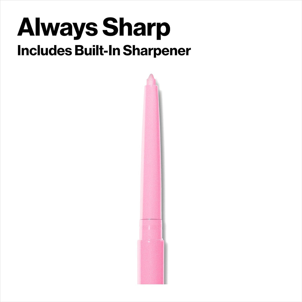 Revlon Colorstay Lip Liner Makeup with Built-In Sharpener, Longwear Rich Colors, Smooth Application, 679 Soft Pink, 0.01 oz