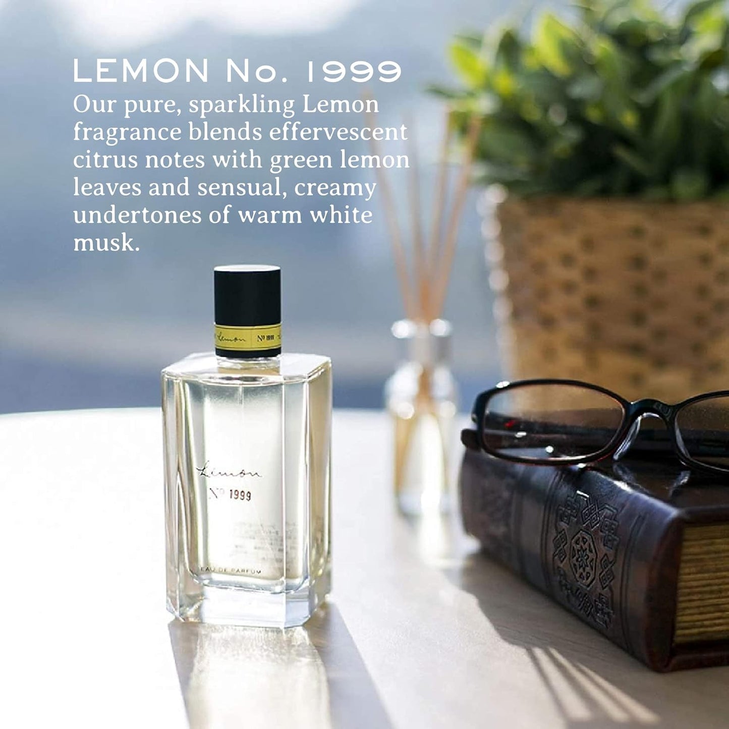 C.O. Bigelow Lemon Eau de Parfum, Citrus Perfume with Lemon Extract & White Musk, Eau de Parfum for Men & Women, 3.4 Fl Oz