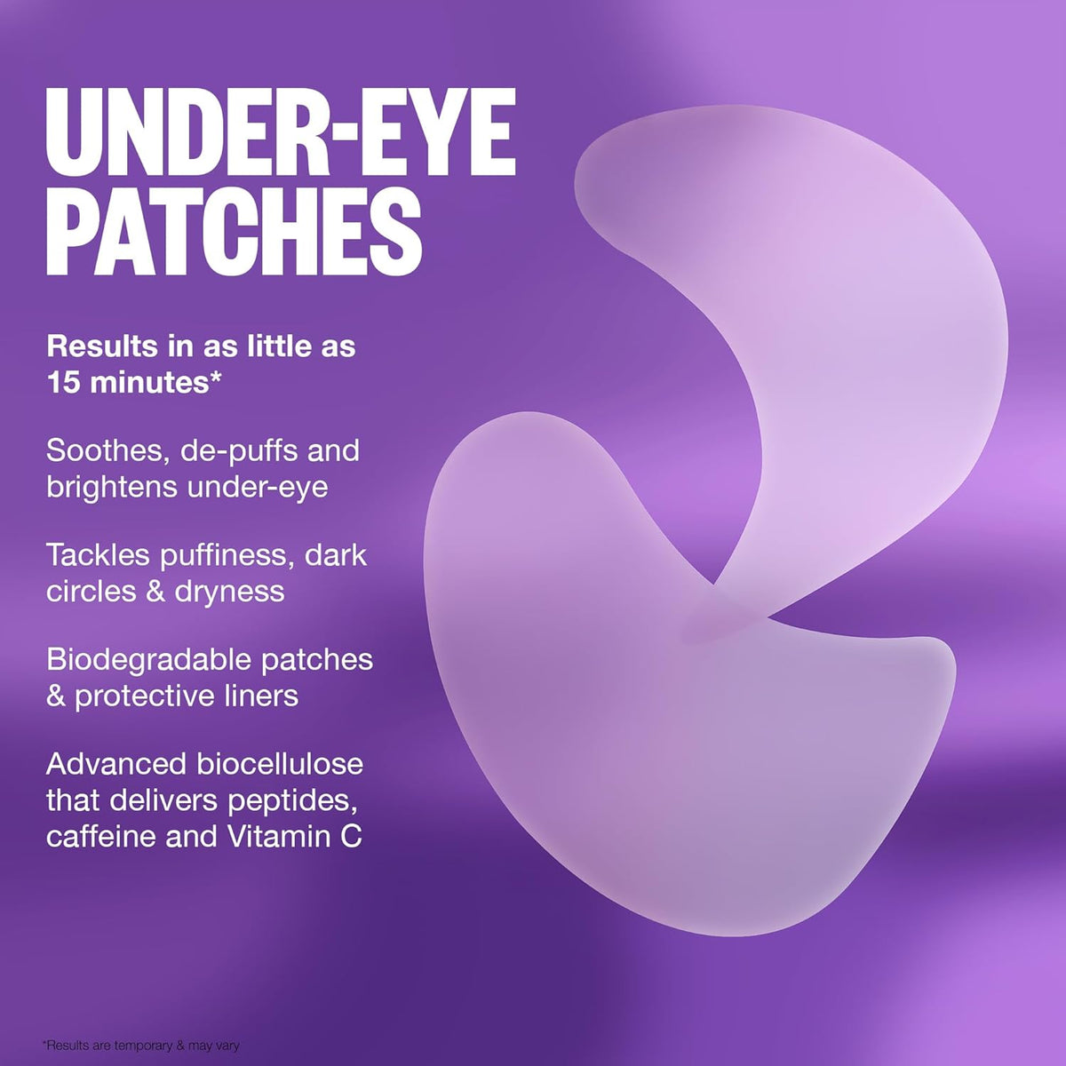 PEACE OUT Skincare Puffy Under-Eye Patches 6x pairs