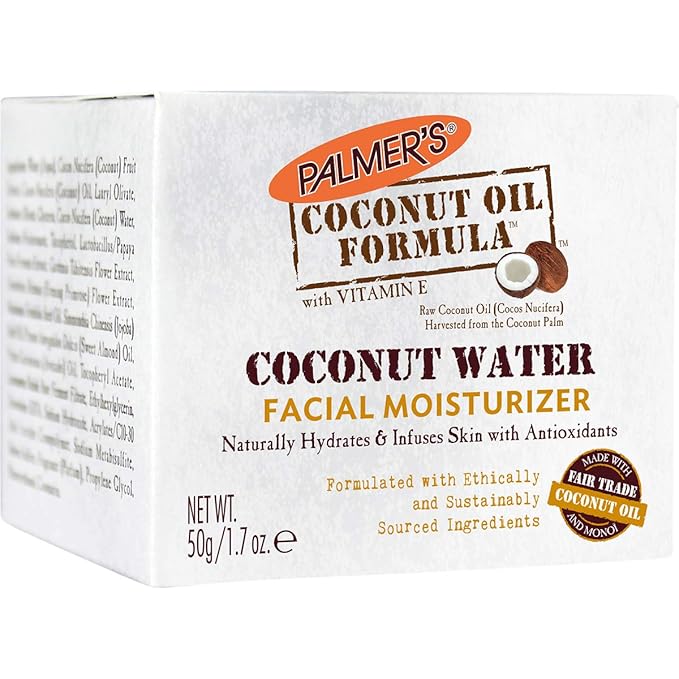Palmer's Coconut Oil Formula Coconut Water Facial Moisturizer, 10.2 Ounce, (Pack of 6)