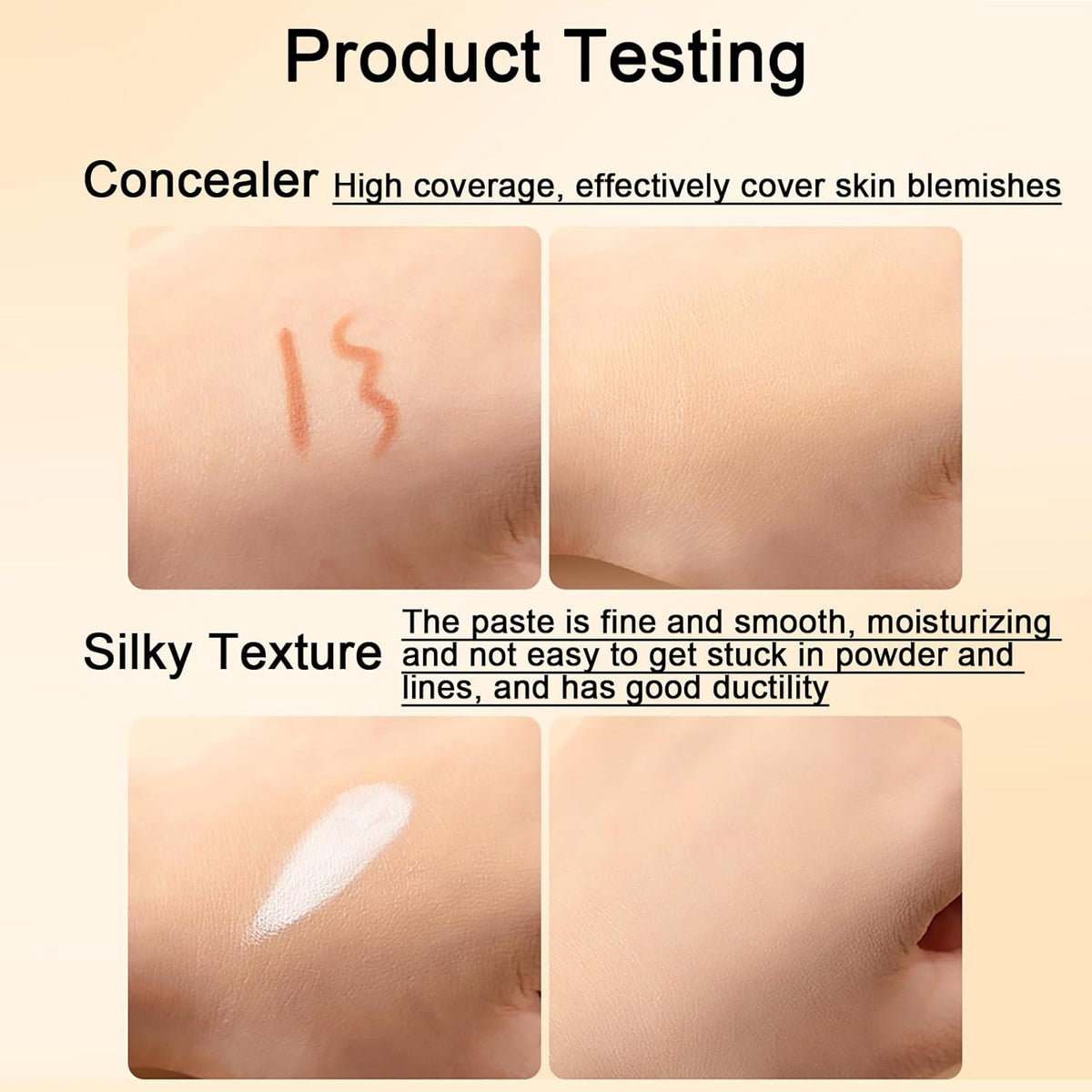 16 Color Corrector Concealer Foundation Palette Cream Set, Orange Green Peach Color Correcting Camouflage Makeup Cream Contour Palette with 11Pcs Makeup Brush Kit for Dark Circles Dark Spots