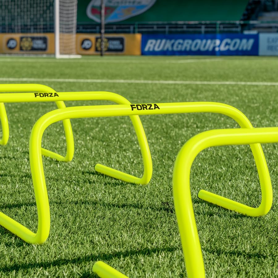NWS Forza Speed Training Hurdles | Enhance Agility and Speed for Multi-Sport Training - Choose from 6'', 9'', and 12'' Hurdles