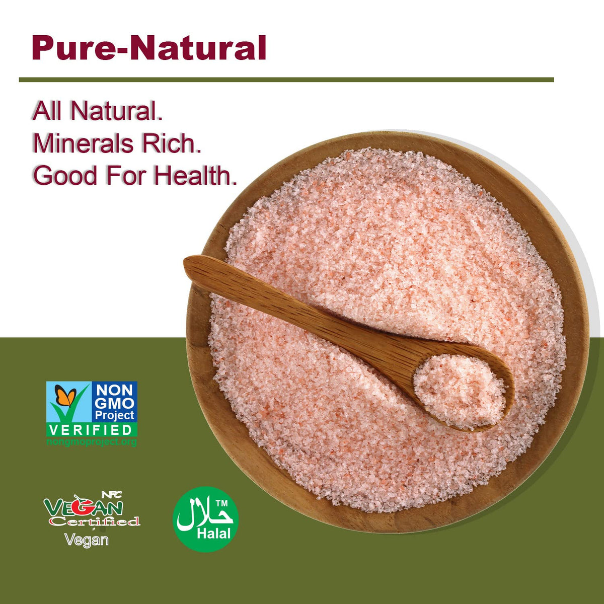 Himalayan Chef Pink Himalayan Salt, Extra Fine Grain - 8 Lbs