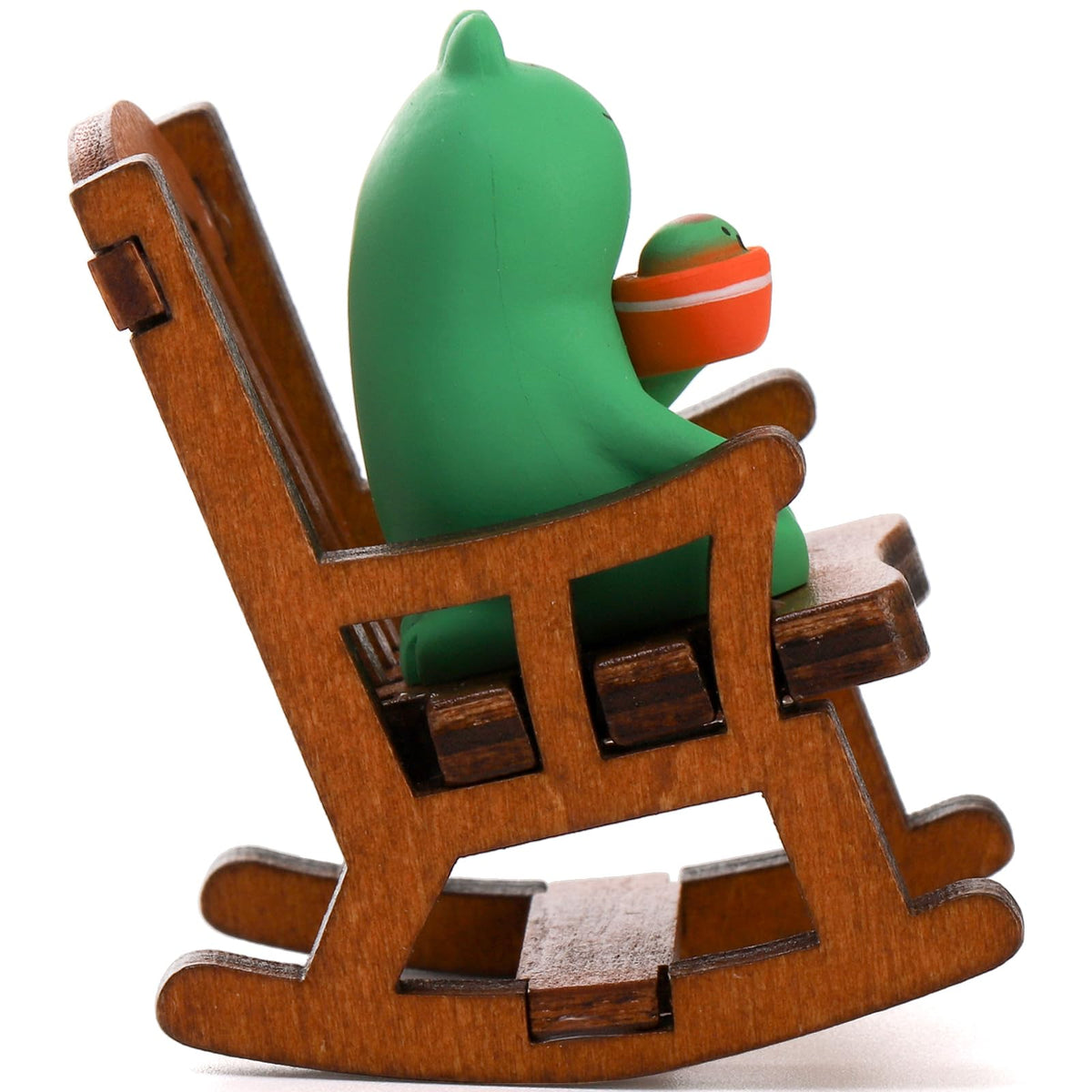 Noamus 8 Pieces Miniature Frog Figurines, Adorable Resin Collectibles Set, Cute Frog Statue Sculpture, Funny Desk Accessories for Garden Bedroom Office Decor, Plant Shelf