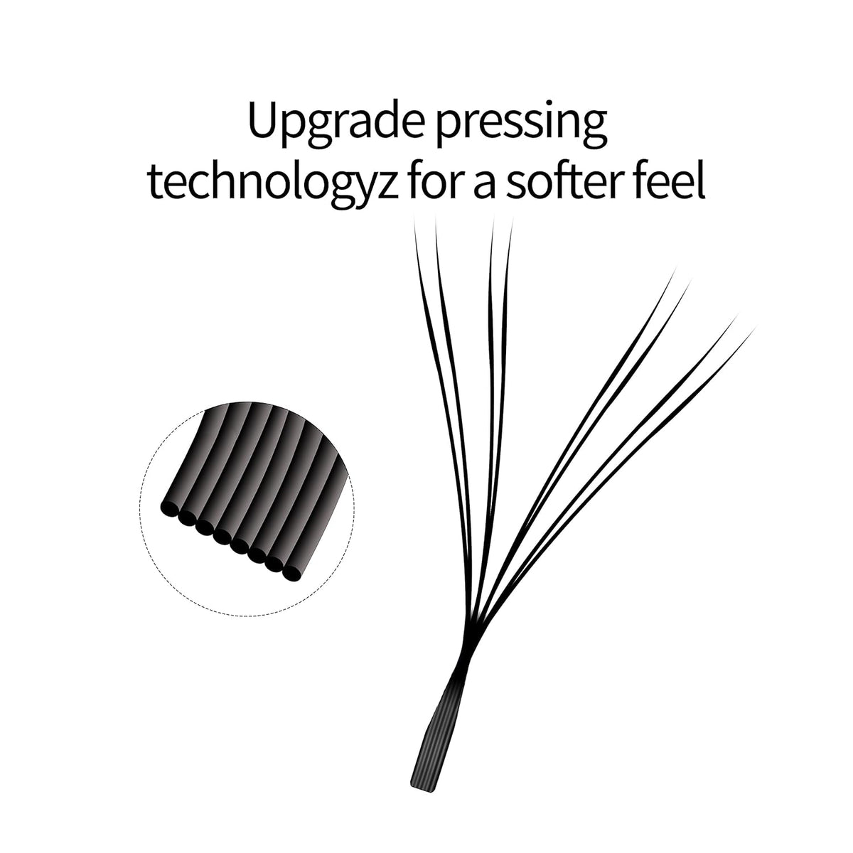 Double Tips 4D W Eyelash Extensions Supplies Thick w lash 0.07mm D curl Mix Tray 8-15mm Premade Fans Russian Volume Faux Mink Matte 12 rows Cluster pre Fanned Eye Lashes(4D-Double Tips-0.07D-11mm)