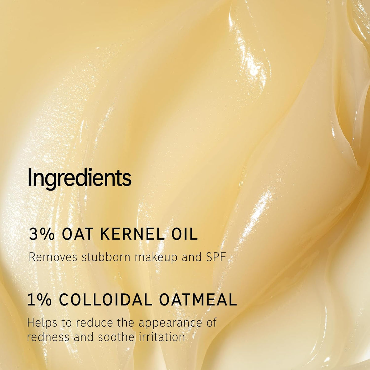 The INKEY List Mini Oat Cleansing Balm, Rich Balm Removes Makeup and Impurities, Reduces Redness, Travel Size, 1.69 Fl Oz each