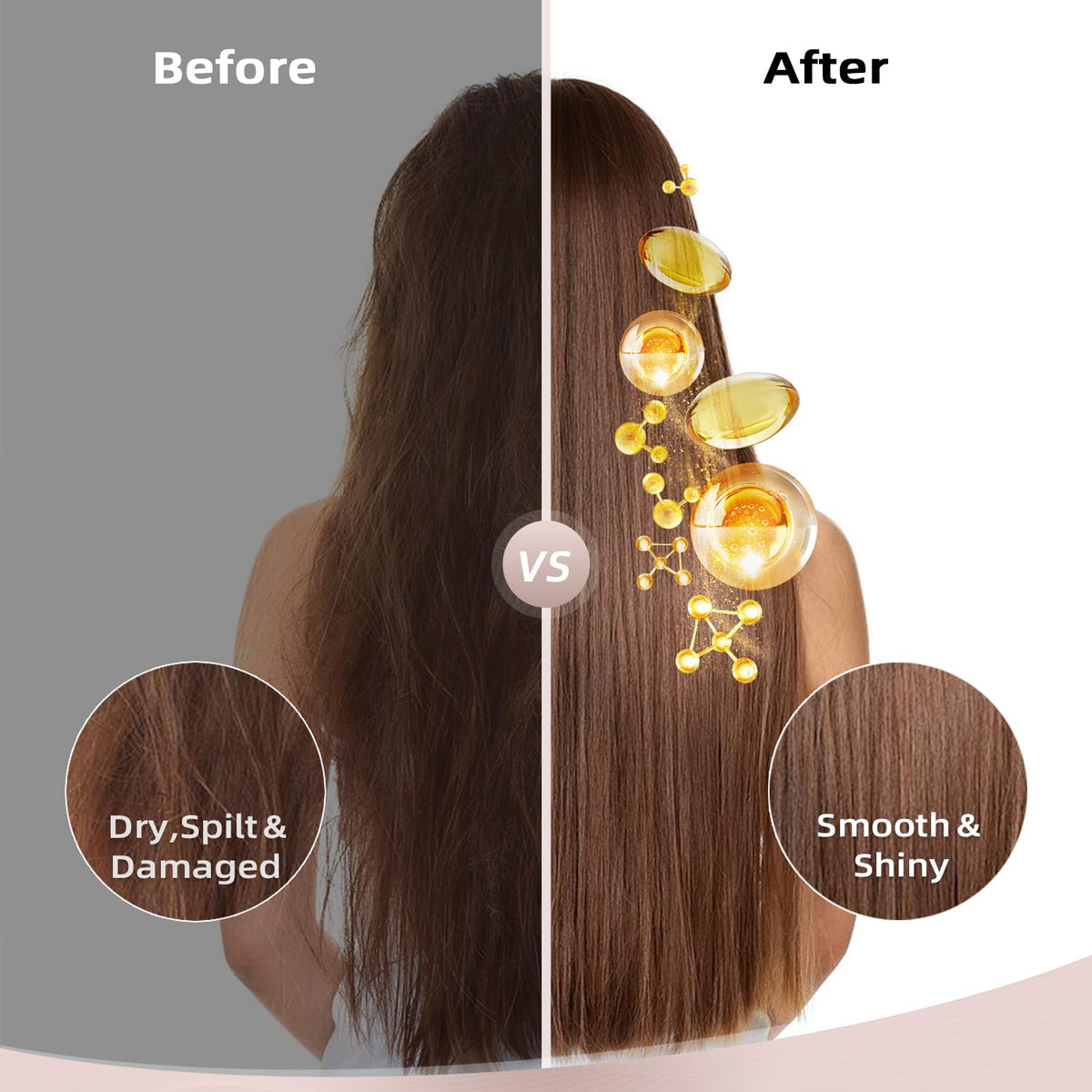 ALFHEIM Argan Repairing Hair Mask | Deep Nourishing & Moisturizing Treatment for Dry, Damaged Hair | Infused with Argan Oil, Keratin & Oat Protein | Anti-Frizz & Strengthening Formula | 8.45 oz