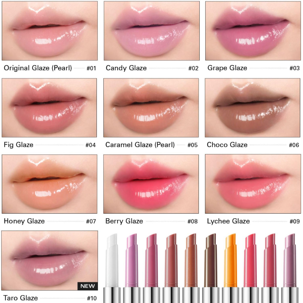 BBIA Over Glaze Stick - Lip Plumping Gloss Melting Balm Lipstick, Intensive Volume Up, High Shine & Glossy, Ultra Watery Moisturizing & Volumizing, Glowy Texture, Korean Lip Makeup (04 FIG GLAZE)