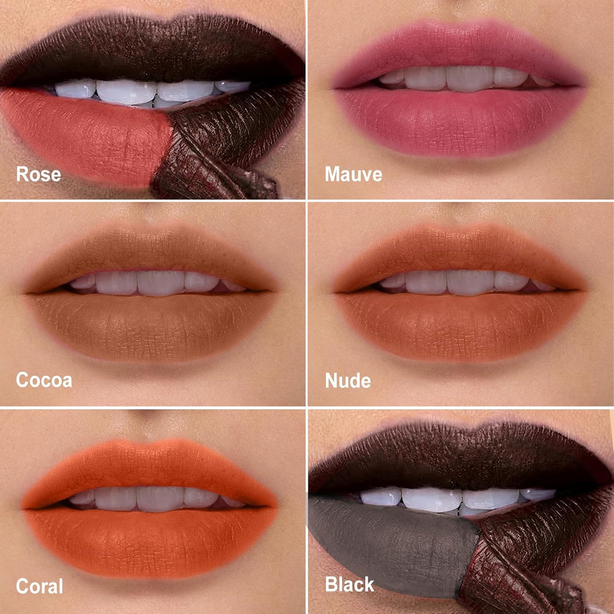 Lip Stain Peel Off, Lip Liner Moisturizing Long-Lasting & Waterproof, Transfer Proof & Plumping, Non-Stick Cup, Rose Color