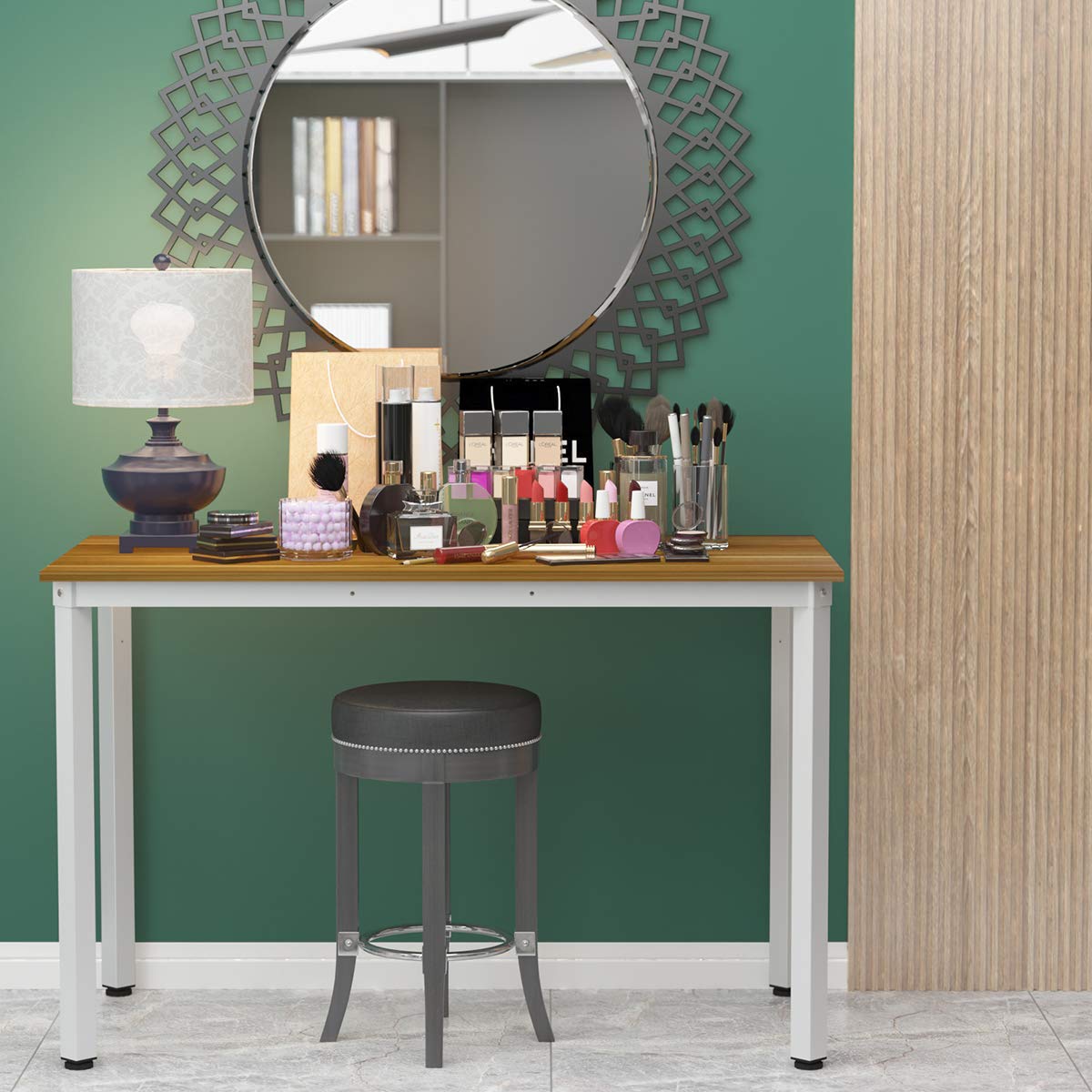 Weehom Computer Desk Home Office Writing Desk Study Laptop/Dining Table