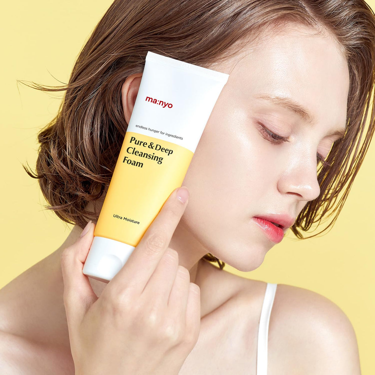 manyo Pure & Deep Cleansing Foam | Gentle Face Wash with Natural Ingredients | Removes Impurities & Excess Sebum | Suitable for All Skin Types | Korean Skincare 6.7 fl oz (200ml)