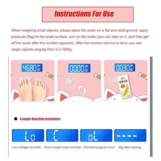 Weight Scales Bathroom, Smart Scale for Body Weight Accurate Measurement, Tempered Glass Digital Bathroom Scale, Weight Scale for Home(Luxury Gold Color)