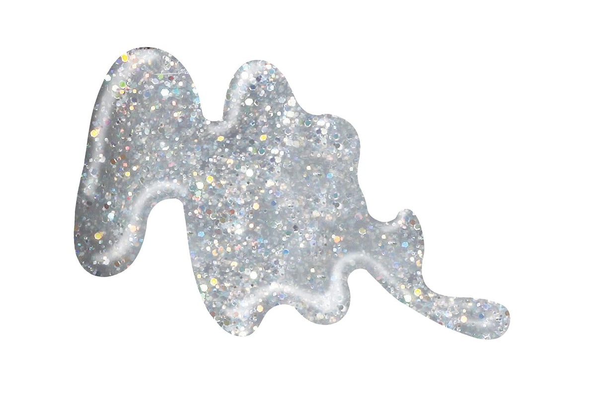 wet n wild Wild Shine Nail Polish, Kaleidoscope, Glitter Top Coat, Nail Color (Pack of 2)