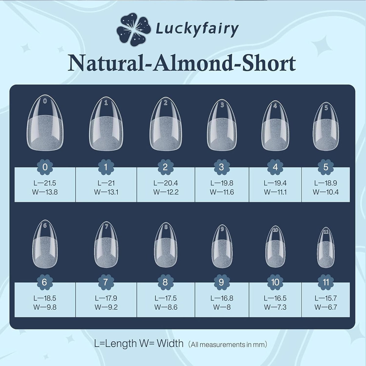 Short Almond Nail Tips: 504pcs Soft Gel Nail Tips Pre Etched Short Fake Nails, Half Matte Full Cover Clear Press on Nails for Nail Extension DIY Home, 12 Sizes Acrylic Gelly Tips