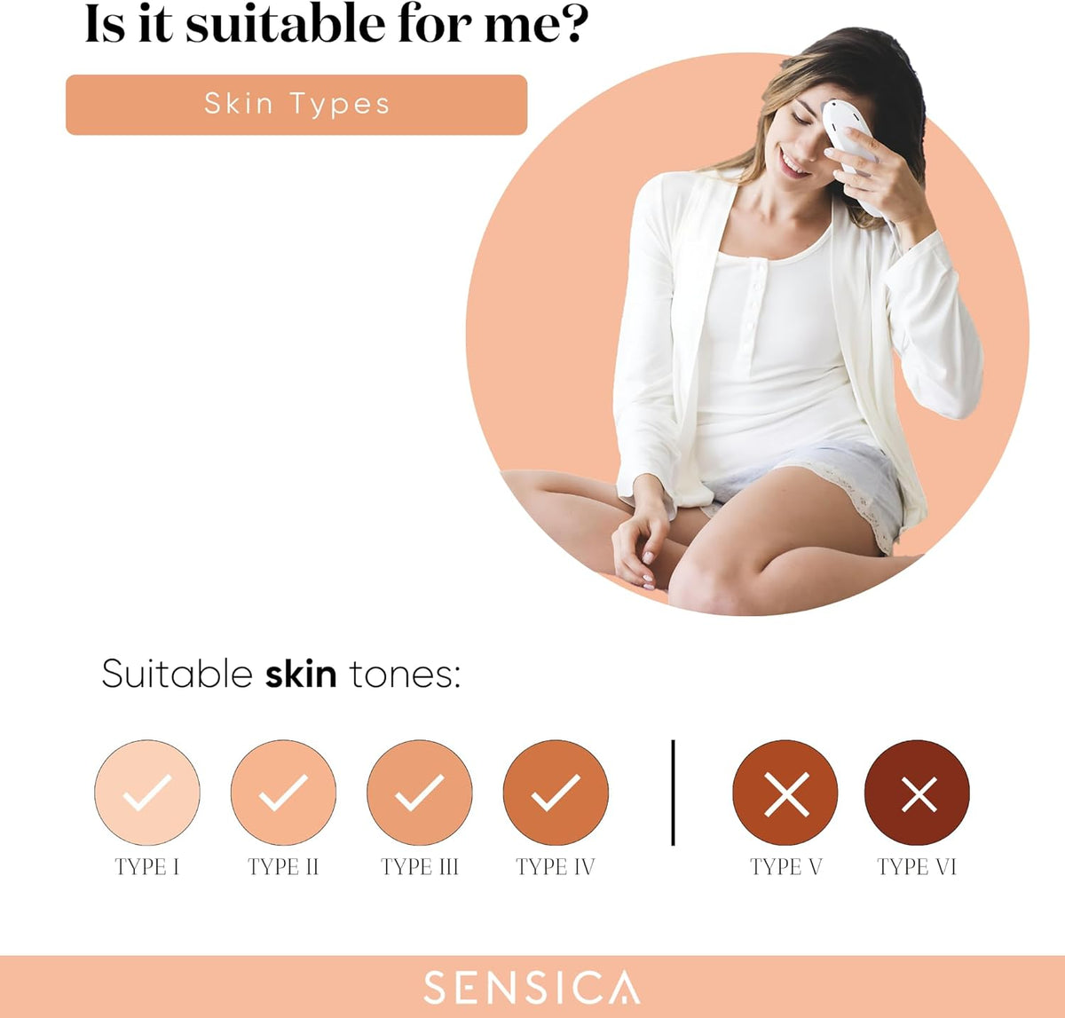 Sensilift Anti-Aging Radio Frequency Skin Tightening Device | Clinically Proven Collagen Boosting Technology for Wrinkle Reduction and Face Lifting | Non-Invasive, Professional Face & Neck Treatment