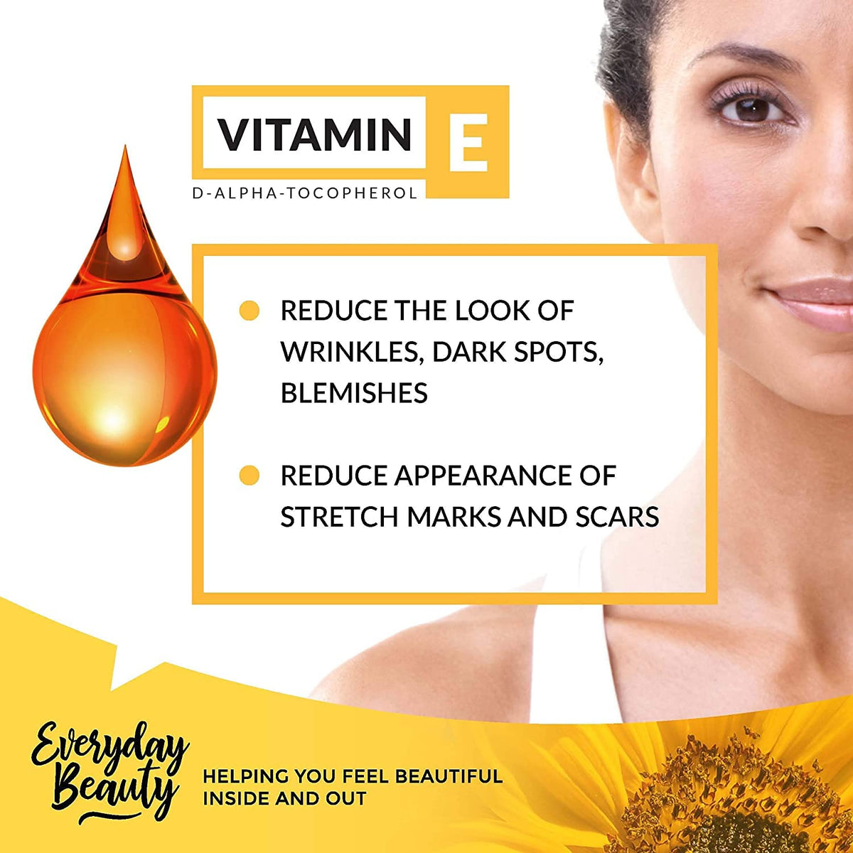 Vitamin E Oil Bulk - 1 Gallon - D-Alpha Tocopherol 100% Pure & All Natural 42,500 IU per oz - Thick, Amber Color, Nutty Aroma - From Wheat Germ - Face Body Hair - DIY Cosmetics & After Surgery Scars