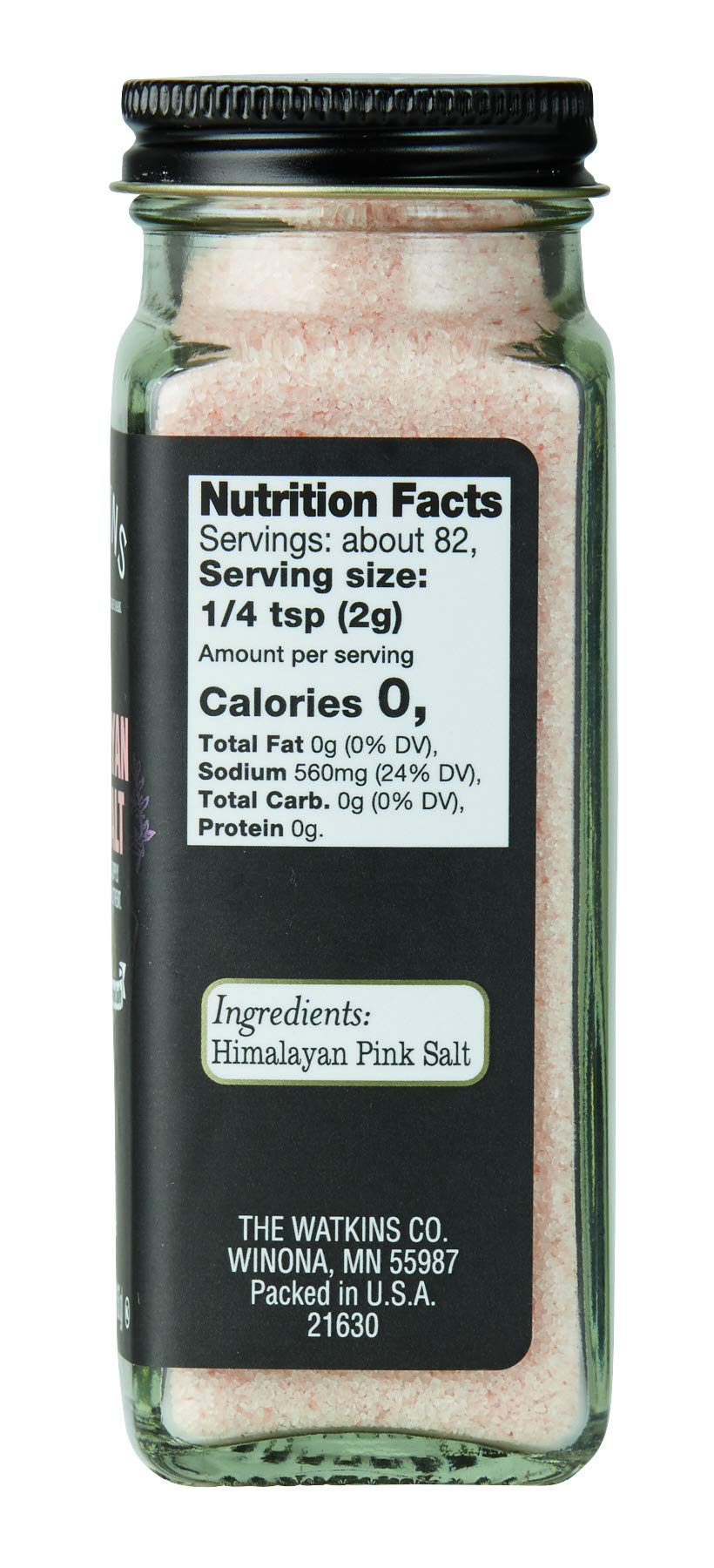 Watkins Fine Himalayan Pink Salt, 5.7 Ounce,(Pack of 3)