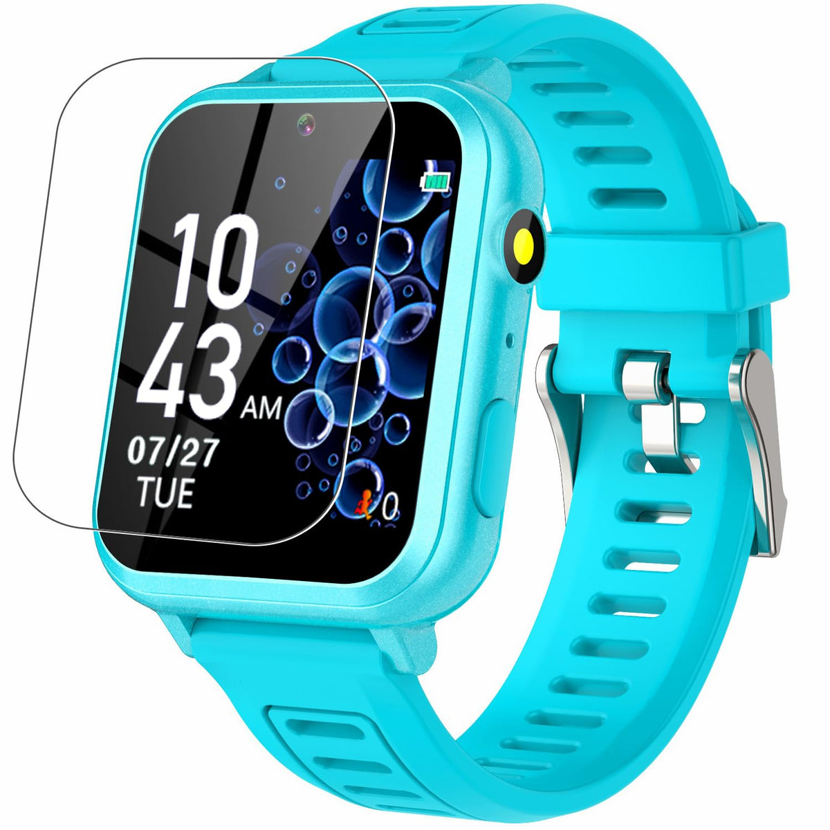 Smart Watch for Kids with 36 Games HD Touch Touchscreen Alarm Clock, Camera Music Player Pedometer Flashlight 12/24 hr Video & Audio Recording, Toys Gift for 3-12 Years Old Girls