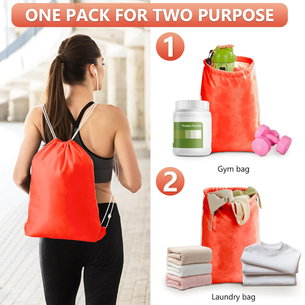 OlarHike 8 Set Packing Cubes for Travel, 4 Various Sizes(Extra Large,Large,Medium,Small), Luggage Organizer Bags for Trip Accessories Essentials,Cubes for Carry on Suitcases (Orange)