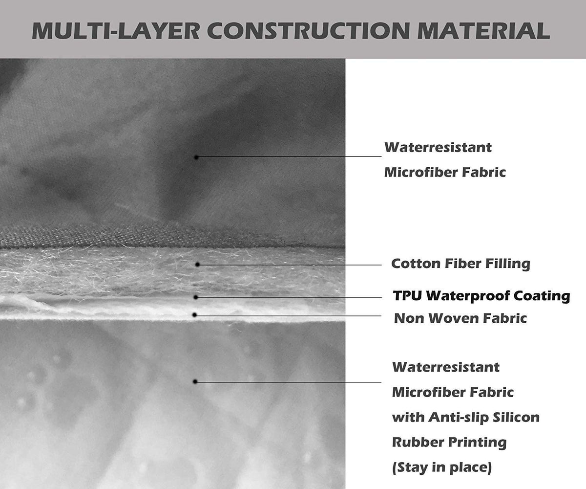 Ameritex Couch Sofa Slipcover 100% Waterproof Nonslip Quilted Furniture Protector Slipcover for Dogs, Children, Pets Sofa Slipcover Machine Washable (Beige, 78'')