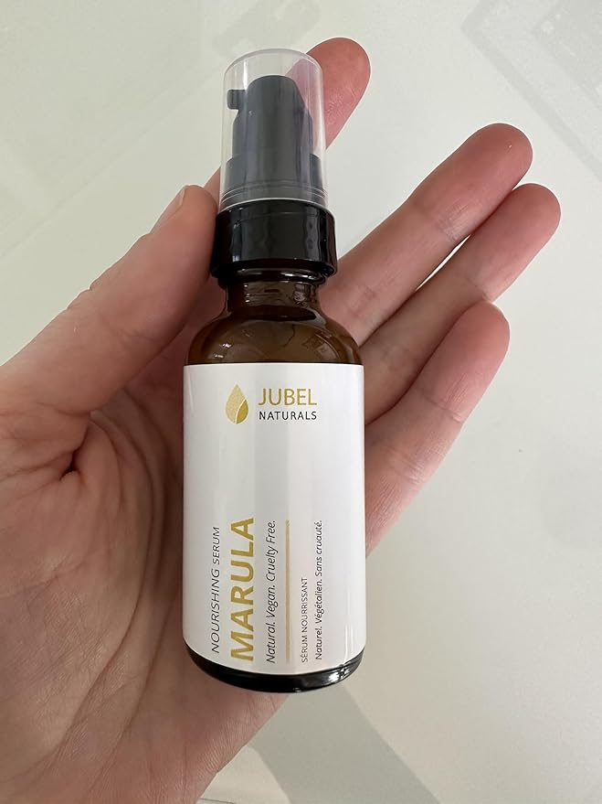 Face Serum Marula With Vegan Hyaluronic Acid, Visibly Targets Signs Of Aging, Fast Absorbing, Vegan, Cruelty Free, 100% Natural Skin Care, 1 fl.oz