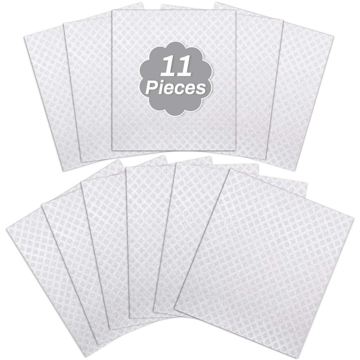 Lucomb Swedish Dish Cloths for Kitchen, 8 Pack Reusable Kitchen Dish Rags Quick Drying Assorted Cleaning Towels for Counters Dishes Home Bar Table Wiping
