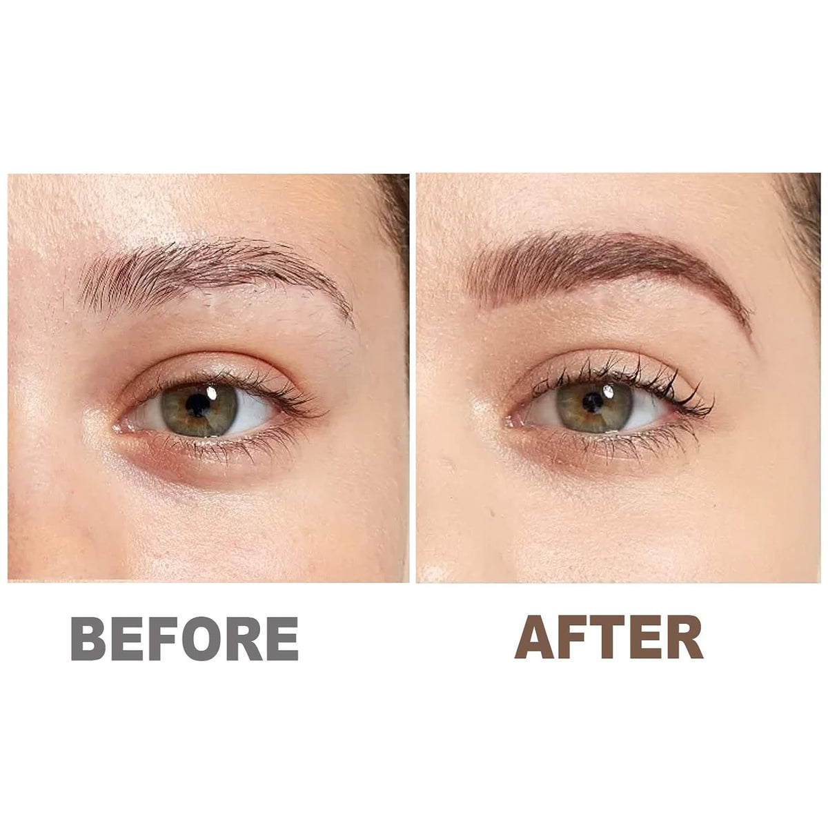 Boobeen Eyebrow Pomade Cream, Waterproof Brow Pomade Gel High Pigmented Long-lasting for Natural Eyebrow Makeup, Suitable for Everyone (caramel)