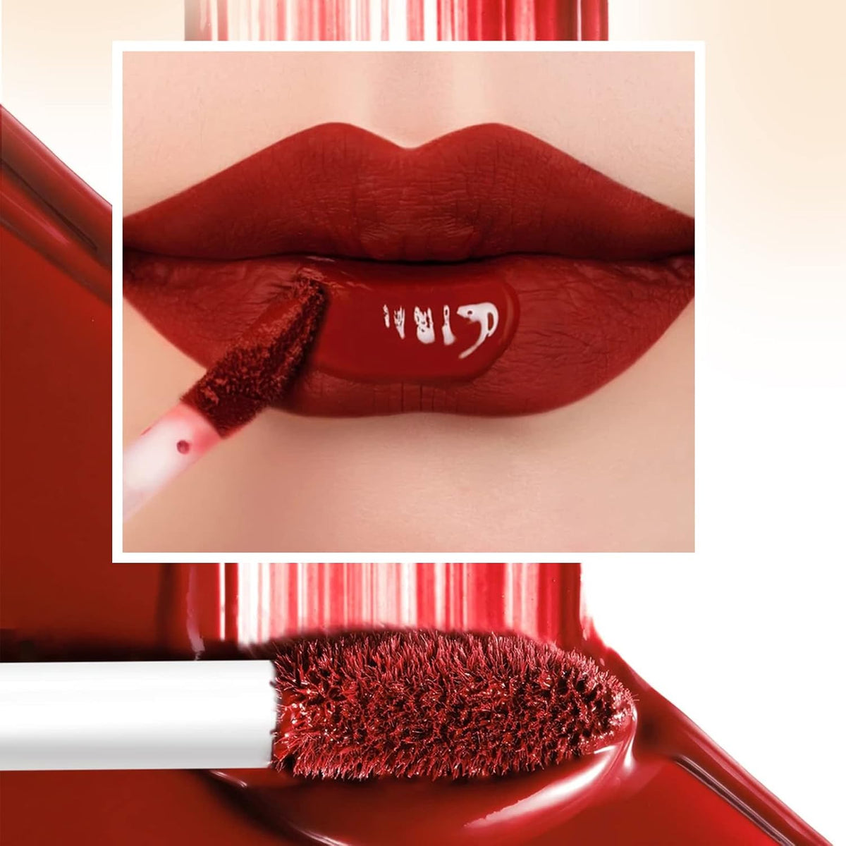 12Pcs Matte Liquid Lipstick Set for Girls & Women, 24 Hours Long Lasting Waterproof Nude & Dark Red Lip Gloss Makeup Kits, Velvet Non-Stick Cup Mate Duracion 24 Horas Originales Lip Stains (Set 01, 1)