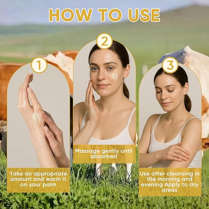 Eloix Beef Tallow for Skin, Noluria Organic Grass-Fed Beef Tallow Balm,Tallow and Honey Balm with Raw Honey, Olive Oil - Body & Face Moisturizer, Soothes and nourishes for Dry & Sensitive Skin