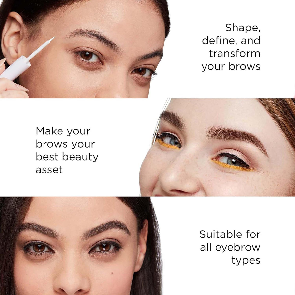 Arches and Halos Duo Luxury Brow Powder - Eyebrow Shaper and Color - Powder Compact with 2 Neutral Shades - Mocha Blonde - 0.1 oz