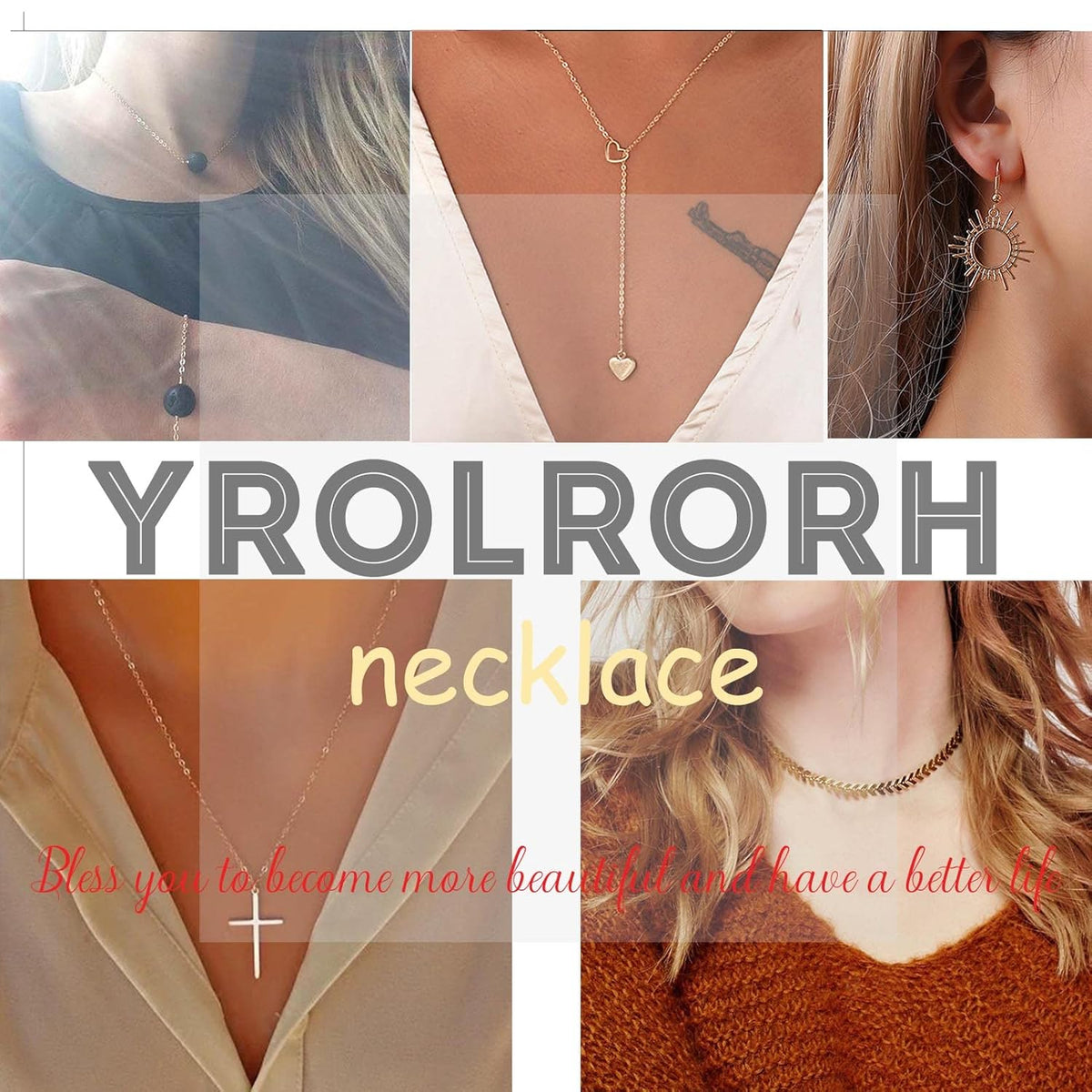 Boho Cross Necklace Chain Tiny Silver Cross Pendant Necklace Wedding Necklace Charm Fashion Jewelry Gift for Women and Girls