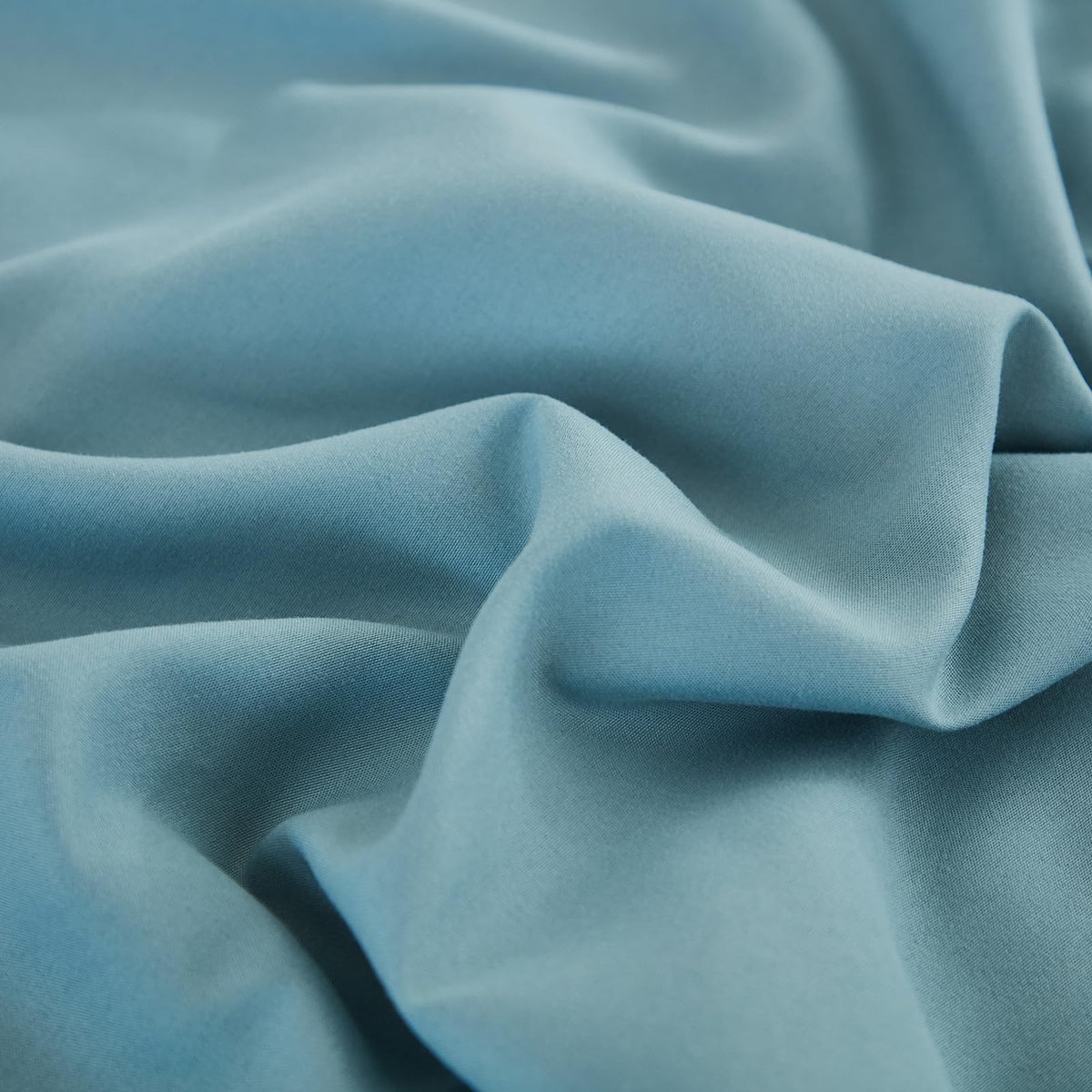 Dusty Blue Body Pillow Cover 20x54inches Long Pillowcase Ruffled Fringe Decor Sham Cute Pillowcase (1 Body)