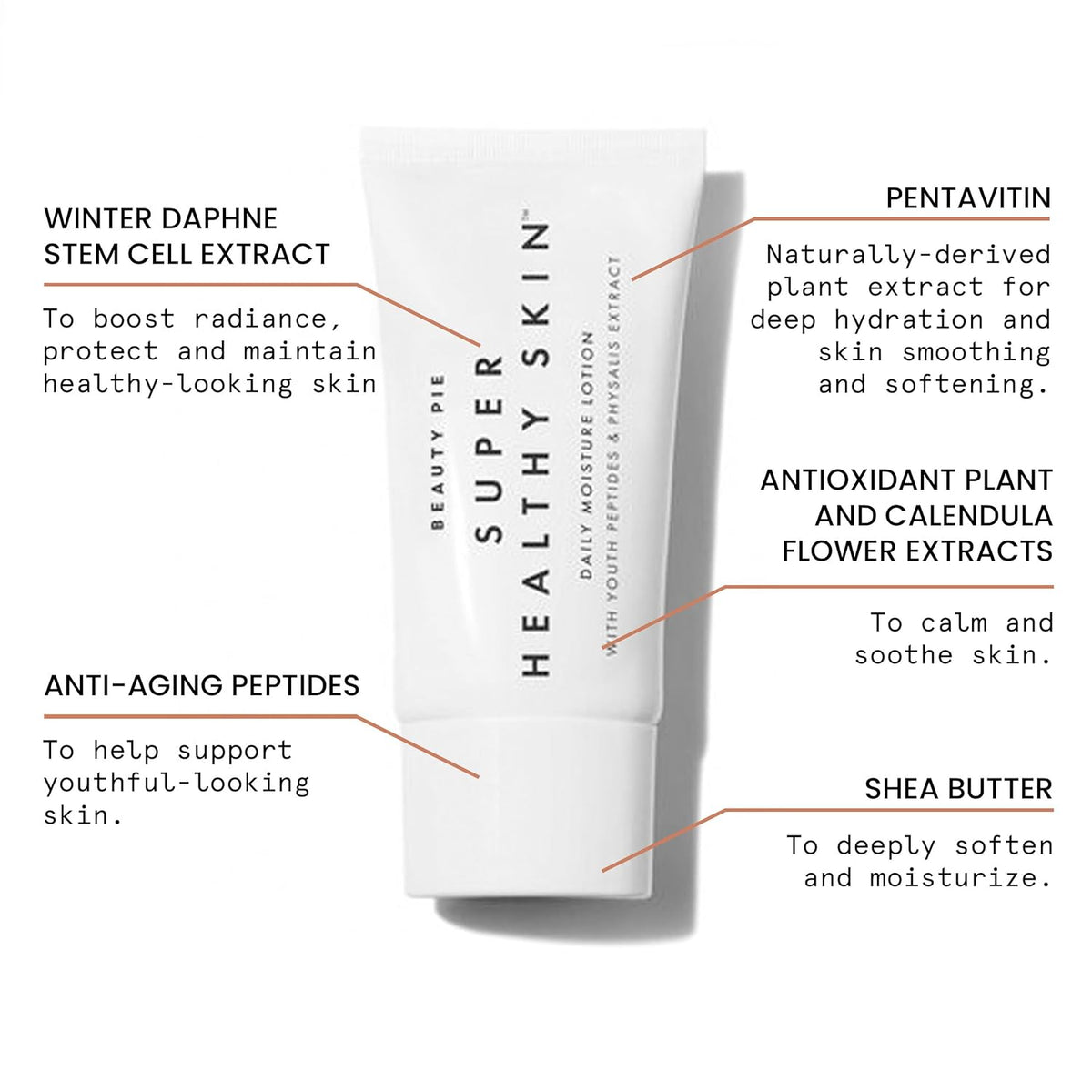 Super Healthy Skin Daily Moisture Lotion For Lightweight Smoothing, Softening & More Youthful-Looking Skin