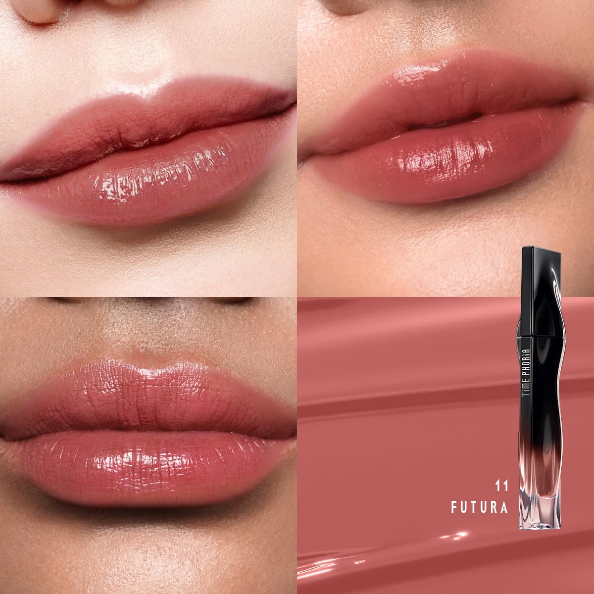 STELLAR DUST LIP STAIN-Long Lasting, Waterproof and Transferproof Lip Tint, Glossy Finish Lip Gloss, Lightweight Lipstick, High Coverage, Vivid Color (11)