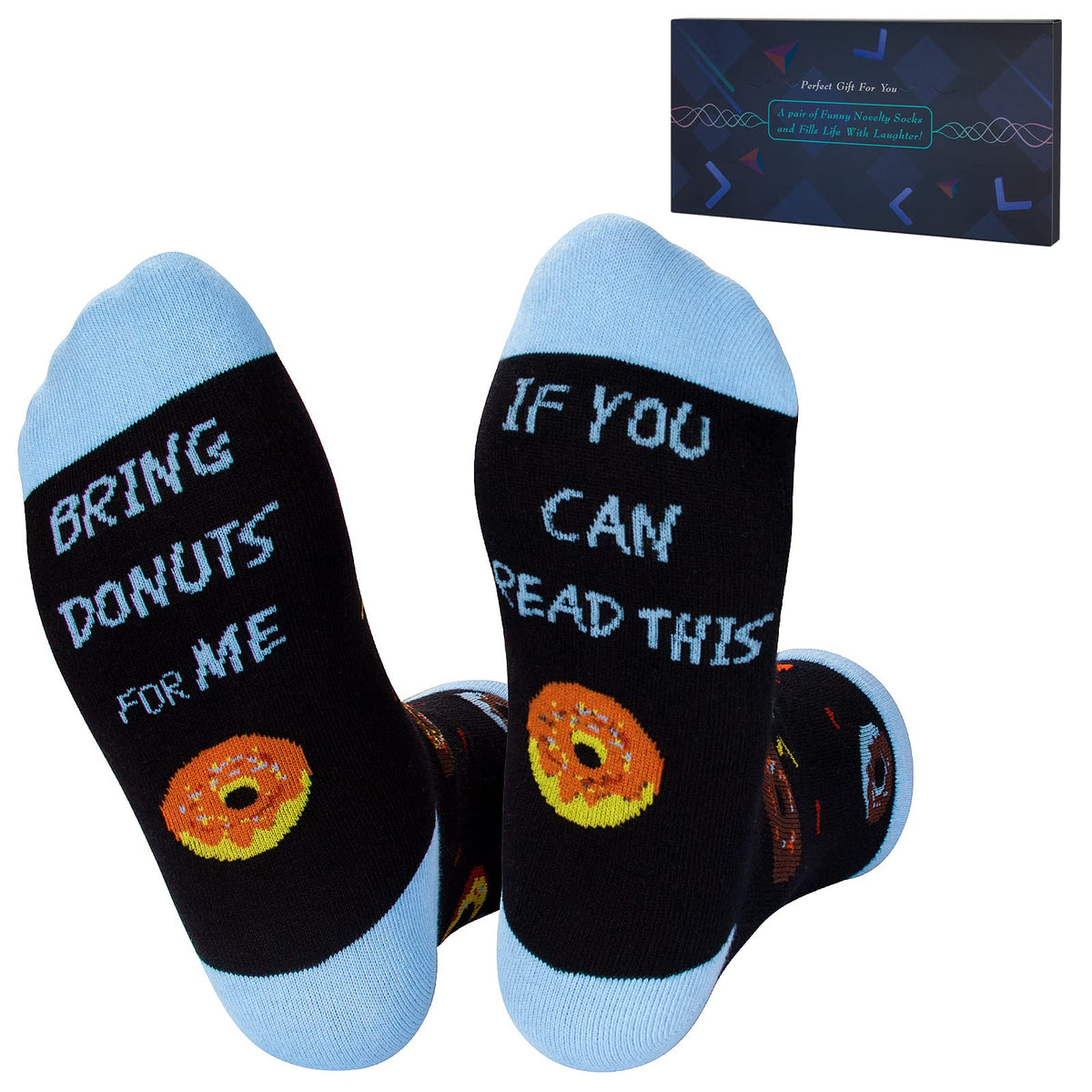 Nucinzua Fathers Day Men Gifts from Daughter Son Wife,Funny Socks Birthday Gifts for Boy TeenBoy Husband Dad Women,Graduation