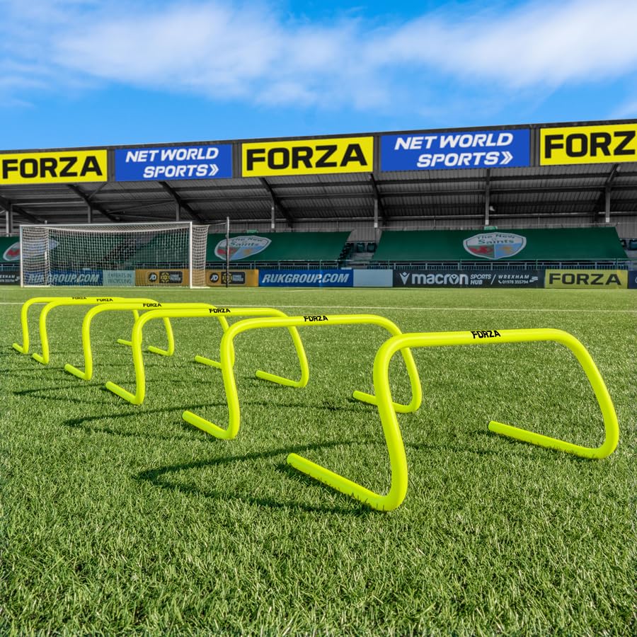 NWS Forza Speed Training Hurdles | Enhance Agility and Speed for Multi-Sport Training - Choose from 6'', 9'', and 12'' Hurdles