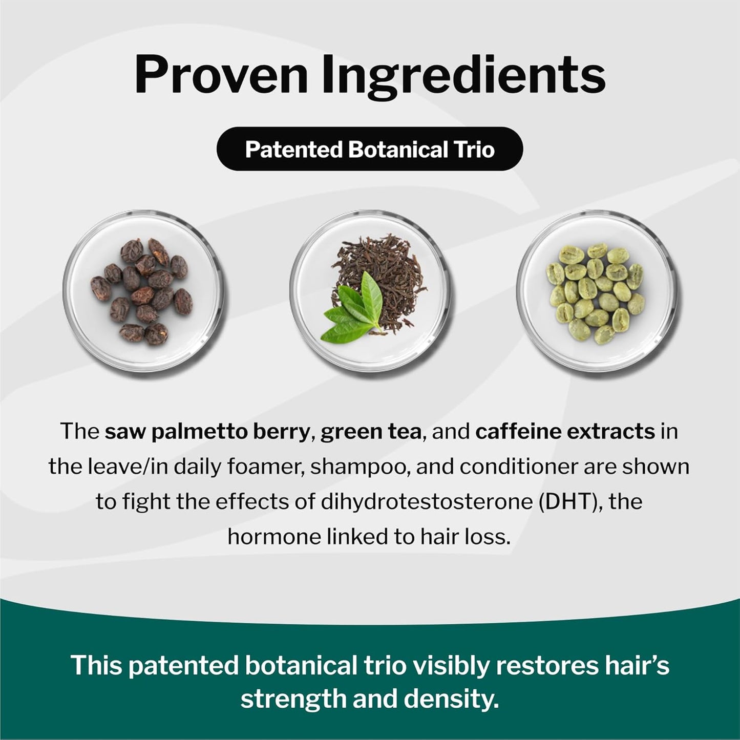 Shapiro MD Hair Growth Experts Natural Hair Kit for Thicker, Fuller, Healthier Looking Hair - Including Shampoo, Conditioner and Leave-In Daily Foam (4 Month)