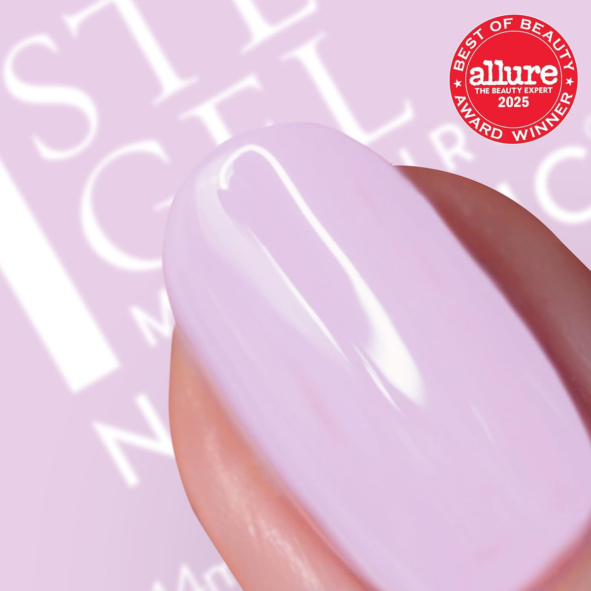 Nails Inc It's Topless Gel-Like Nail Polish, 4-in-1 Base Coat, Treatment, Color & Top Coat, Long Lasting, Strong, Chip Free Nails, Glossy Salon Quality Manicure, Air Dry, Hailey, 0.47 Fl Oz
