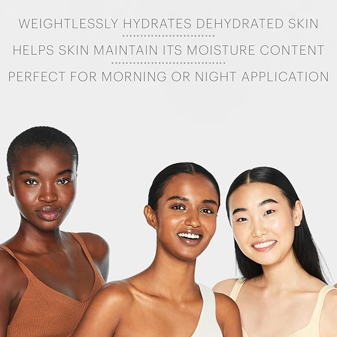 Glo Skin Beauty Daily Hydration Drops - Hyaluronic Acid & Vitamin B5 Hydrating Face Serum