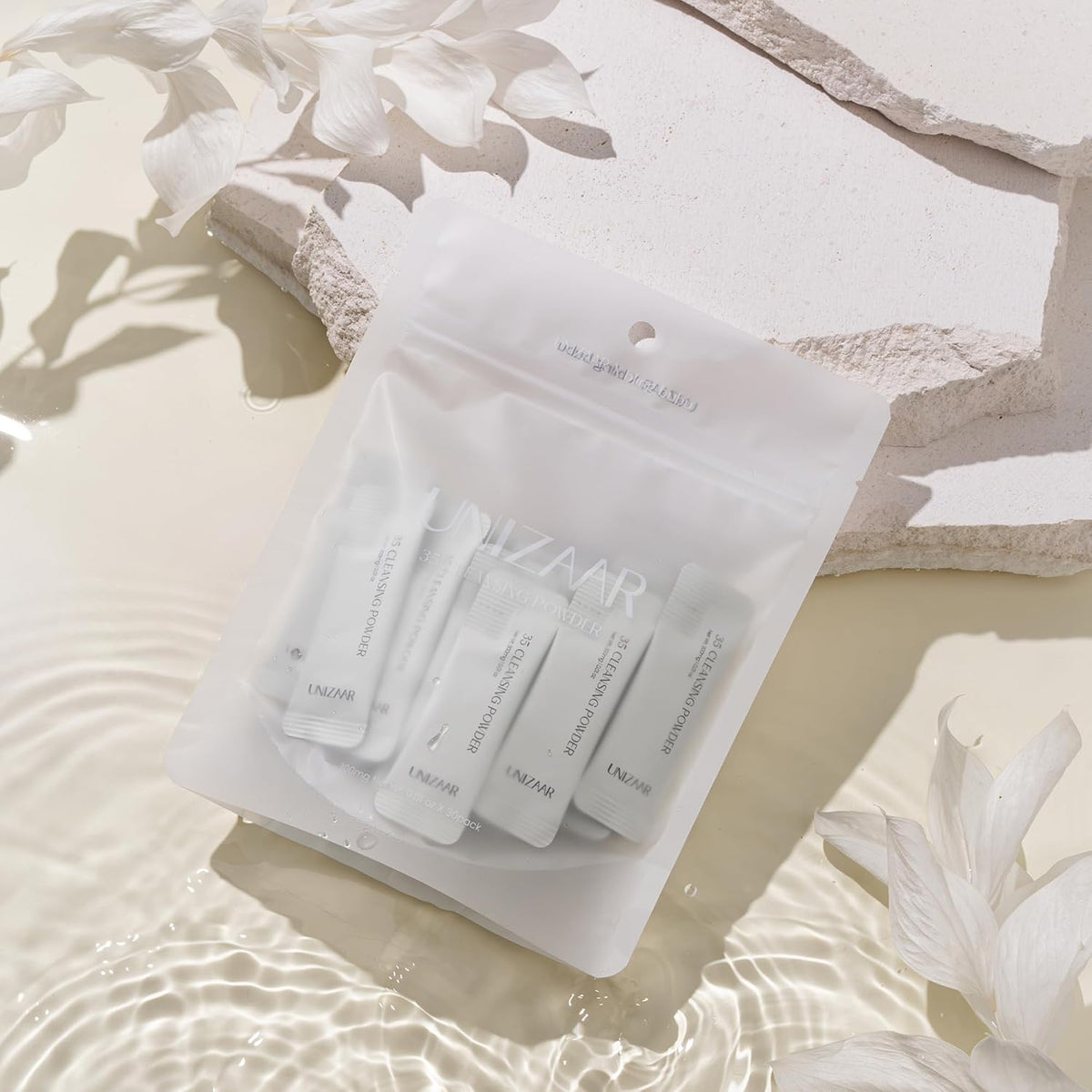 [UNIZAAR] 35 Cleansing Powder Face Wash (0.01oz * 30 Sticks)