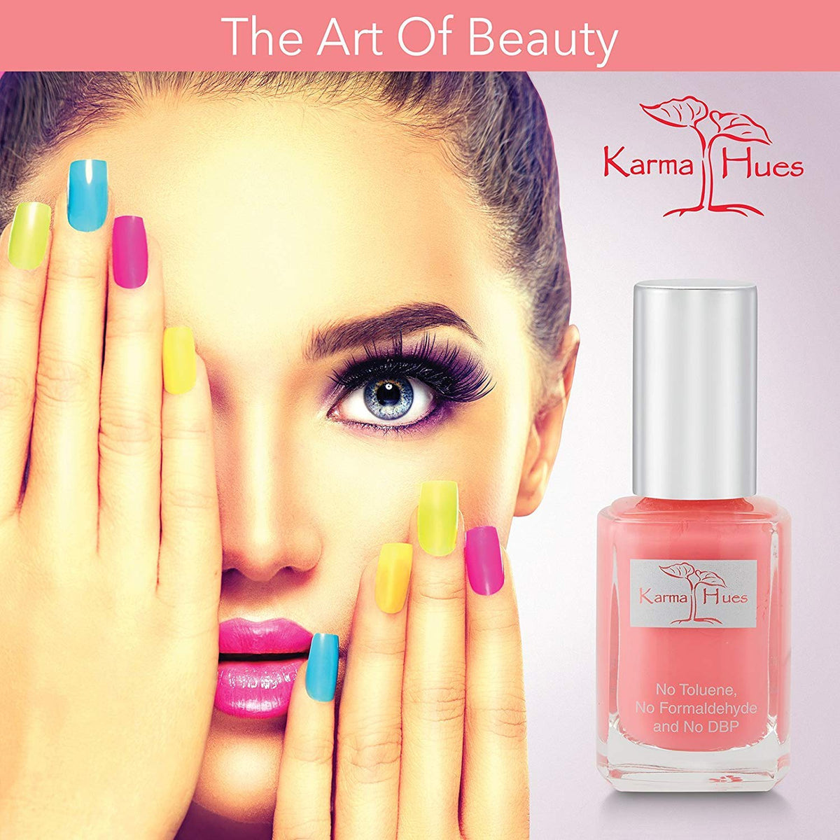 Karma Naturals Nail Polish – Non-Toxic, Vegan & Cruelty-Free (Don't Go Breaking My Heart, 0.43 fl oz)