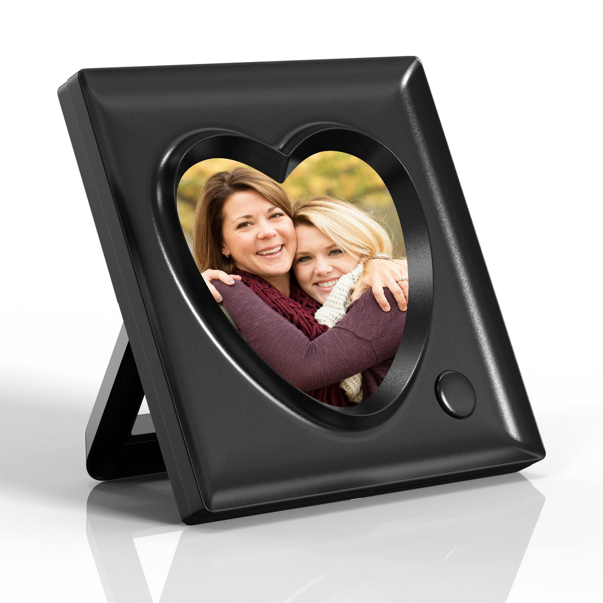 KWANWA 5x7 Picture Frame, Personalized 20S Voice Recordable Photo Frame, Vertical or Horizontal, Tabletop & Wall Mount, Gifts for Boys & Girls, Mother, Father, Grandparents, Birthday, Christmas