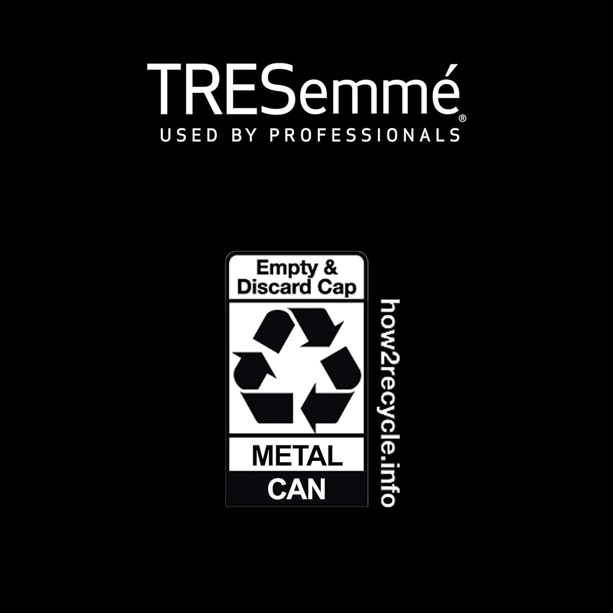 TRESemmé Temporary Hair Color Root Touch-Up Dark Brown Ammonia-free, Peroxide-free Root Cover Up Spray 2.5 Fl Oz