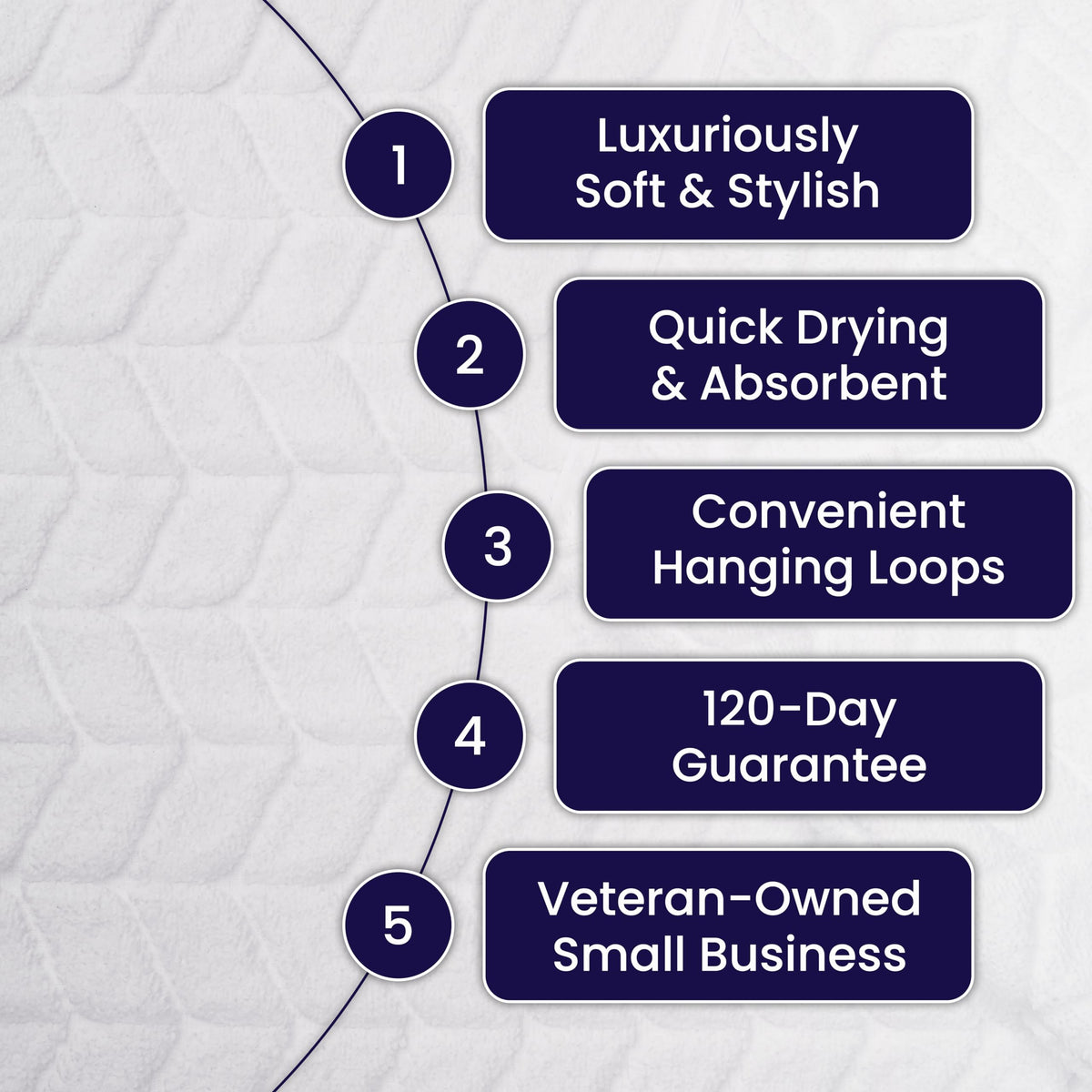 Ultra Soft & Stylish 700 GSM Luxury Bath Towels - 100% Zero-Twist, Long-Staple Cotton - Remarkably Absorbent & Quick Drying - 6 Piece Towel Set (Granite Grey)