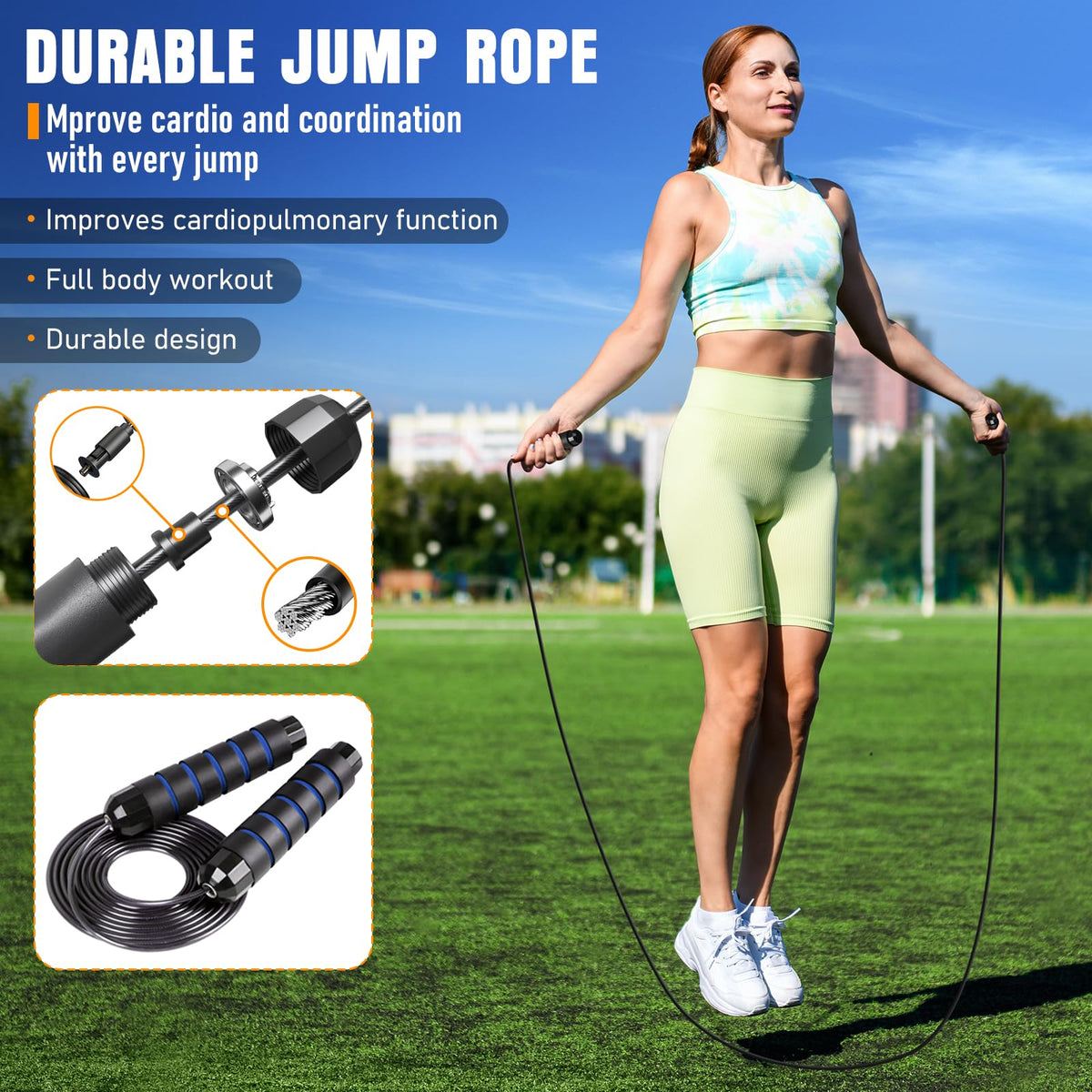 MUROZA Agility Ladder Speed Training Equipment Set-20ft Agility Ladder,12 Soccer Cones,4 Hurdles, Jump Rope, Running Parachute, Basketball Football Soccer Training Equipment for Kids, Youth, Adults
