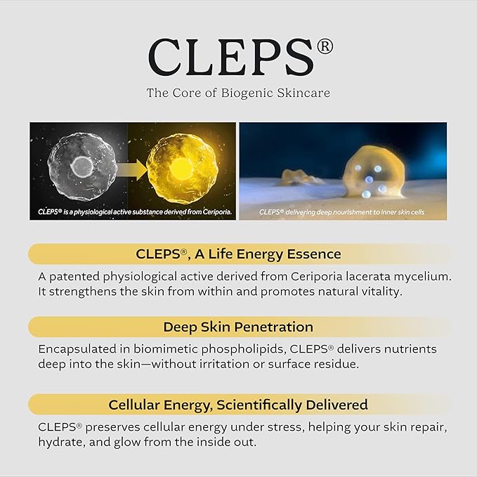 Biogenic Essence 90% CLEPS® Hydrating Face Serum – Korean Skincare for Dull & Dehydrated Skin, 5.24 fl.oz