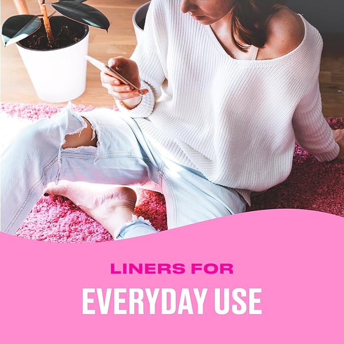 Carefree Panty Liners for Women, Regular, Unwrapped, Unscented, 120ct | Pantiliners, Carefree Liners, Daily Liners for Women, Light Periods and Leaks, 8-Hour Odor Control | 120ct (Packaging May Vary)