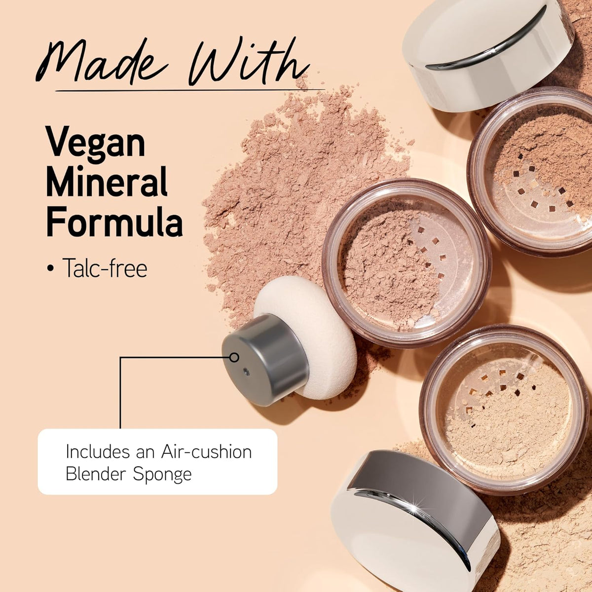 Physicians Formula Mineral Wear Talc-Free Loose Powder Creamy Natural, Dermatologist Tested, Clinically Tested